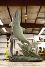 Shark Statue