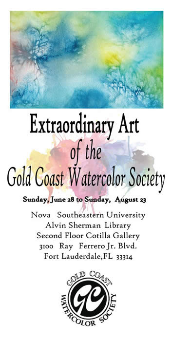 Watercolor exhibit