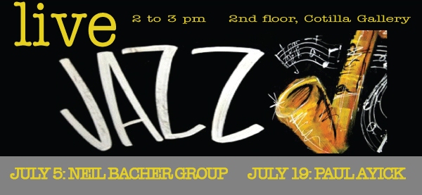 July Jazz at the Library