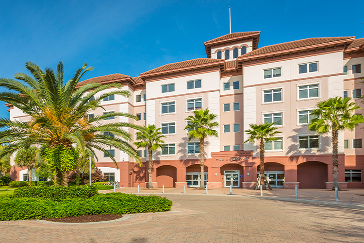 The Commons building outdoors