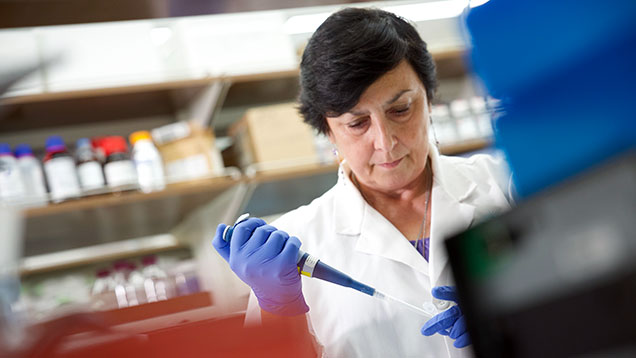 Scientist in Lab