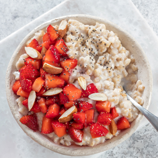 strawberry oatmeal