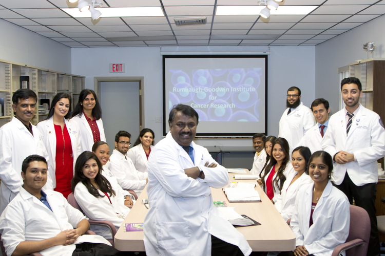 Institute of cancer class group photo