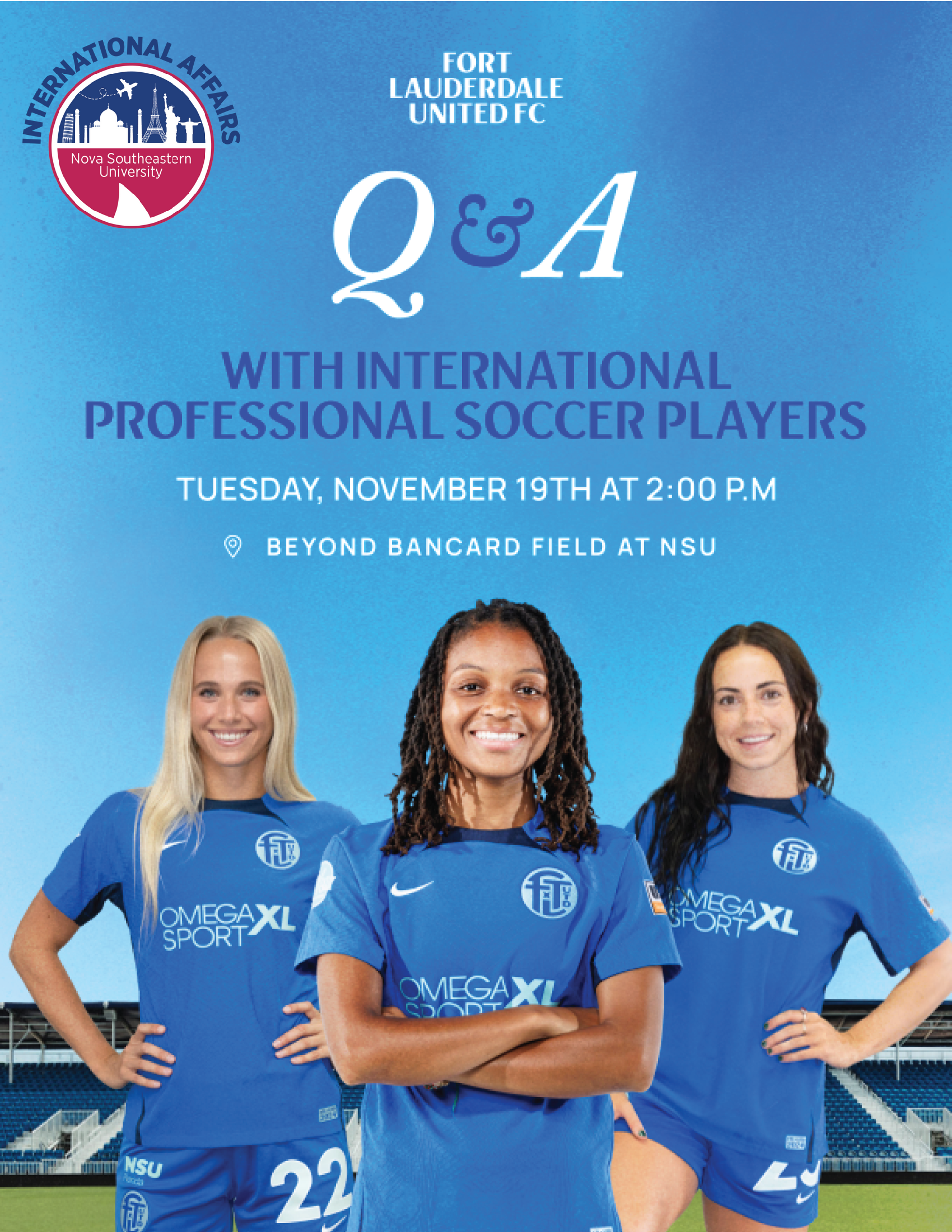 soccer interview flyer