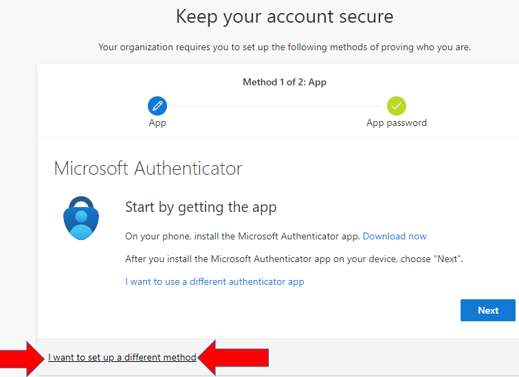 Use the Microsoft Authenticator app