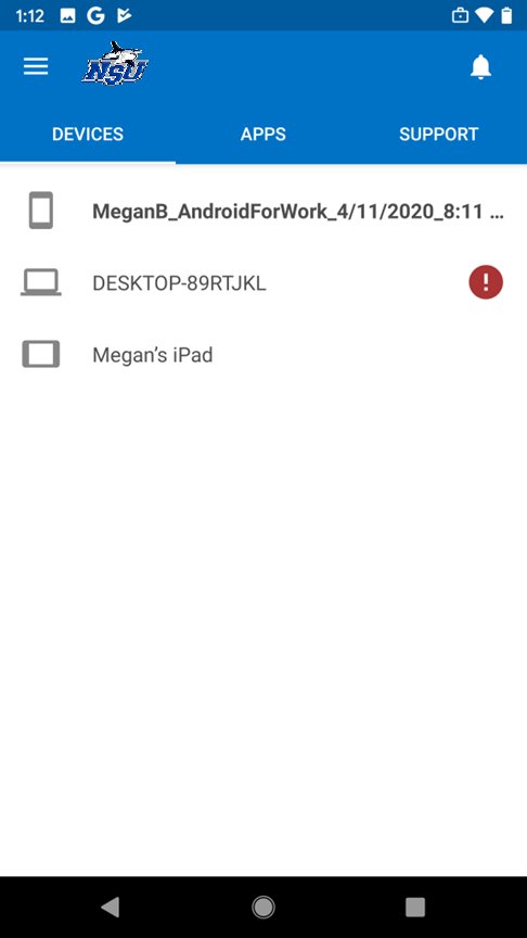 View all your devices