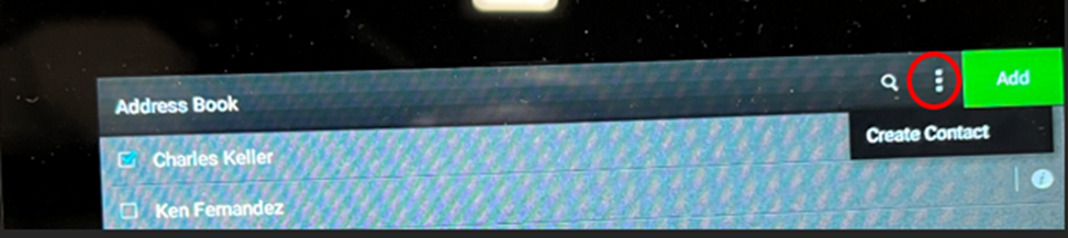 Tap on the three vertical dots