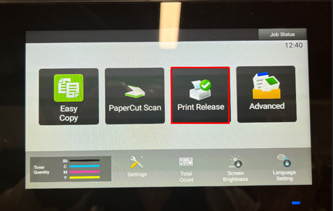 Print release screenshot