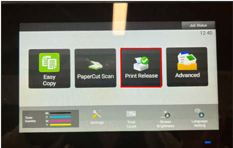 Print release screenshot