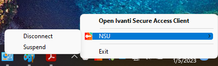 Disconnect screenshot