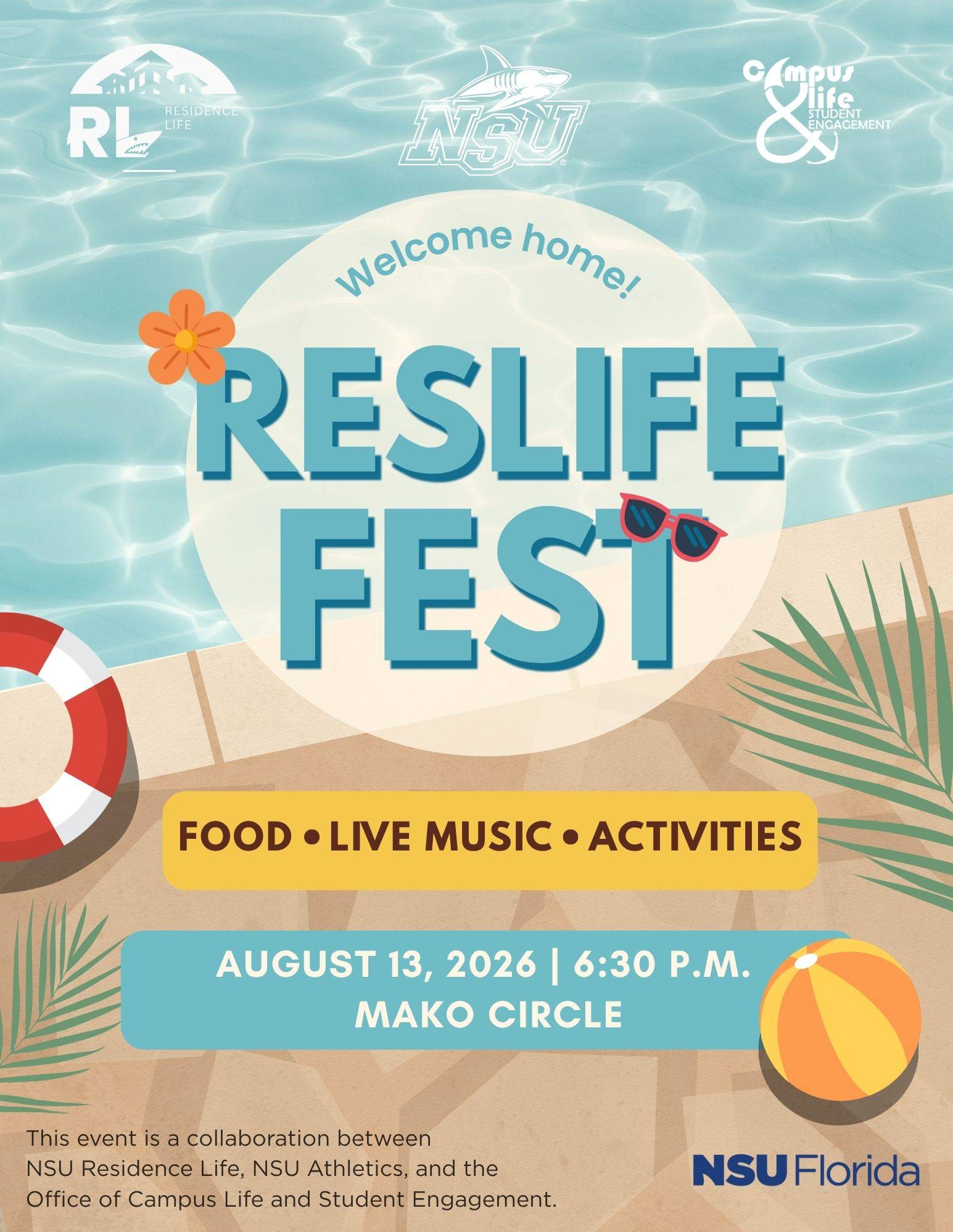 ResLife Fest Flyer